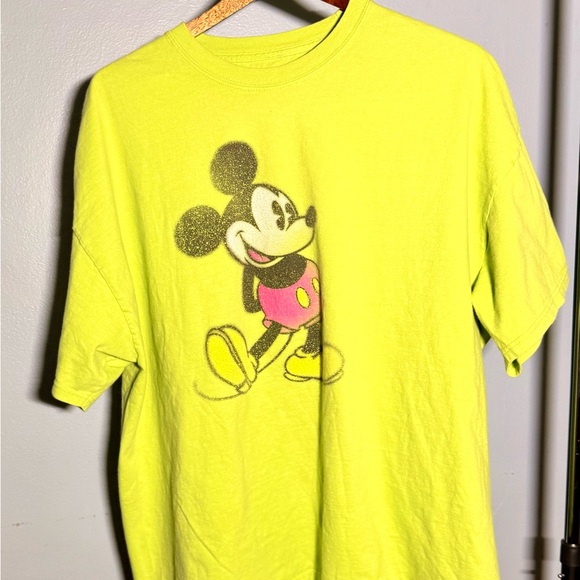 Set of Disney Mickey Mouse T-Shirts - Yellow and Blue - Picture 2 of 7